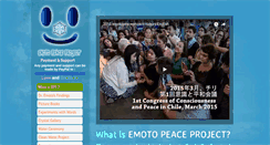 Desktop Screenshot of emotopeaceproject.net